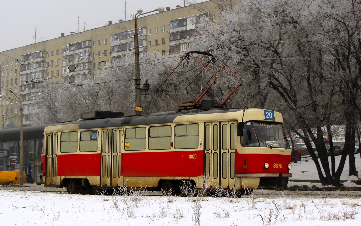 Харьков, Tatra T3M № 8070