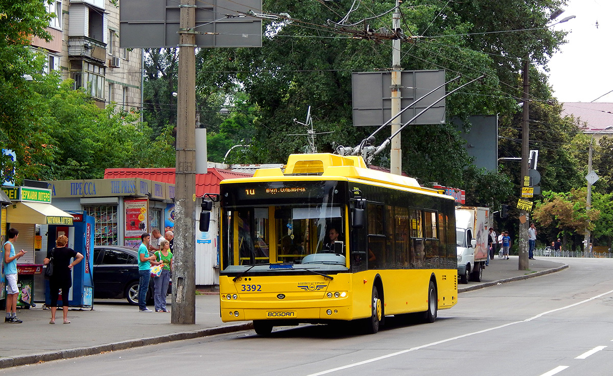Киев, Богдан Т70110 № 3392