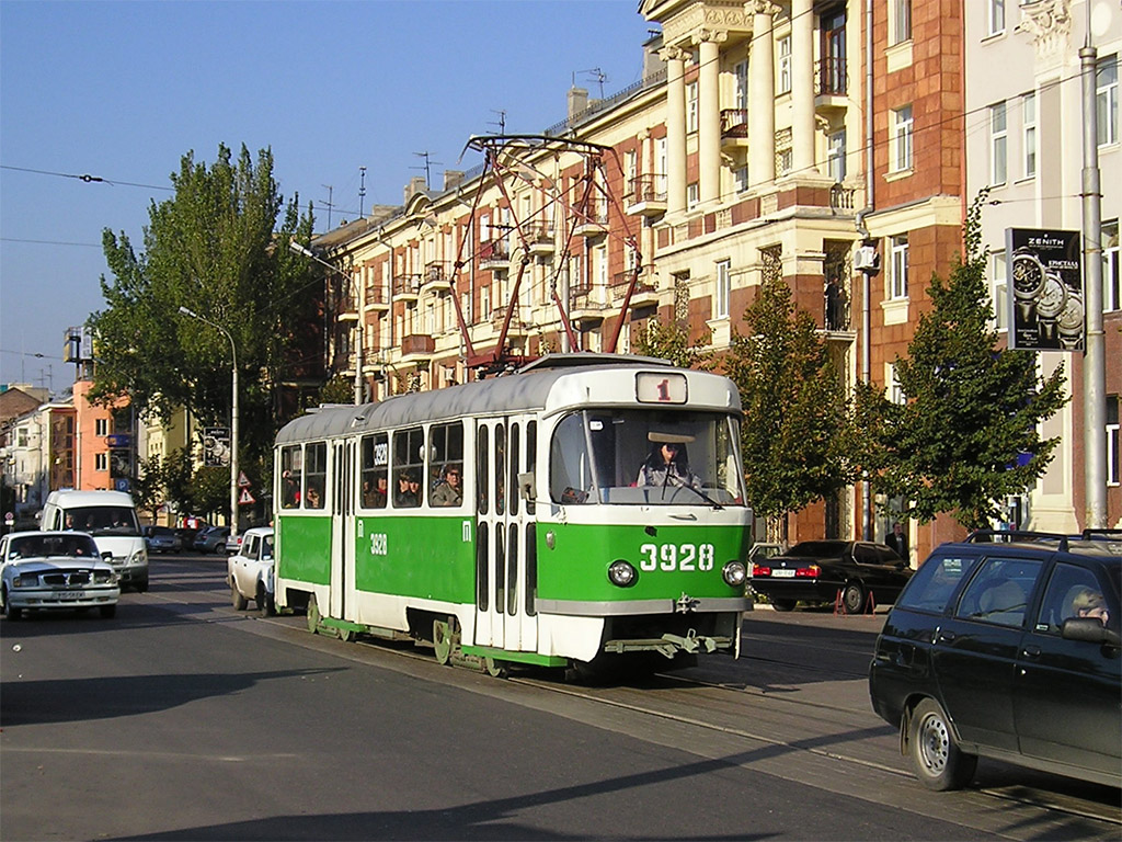 Донецк, Tatra T3SU № 3928
