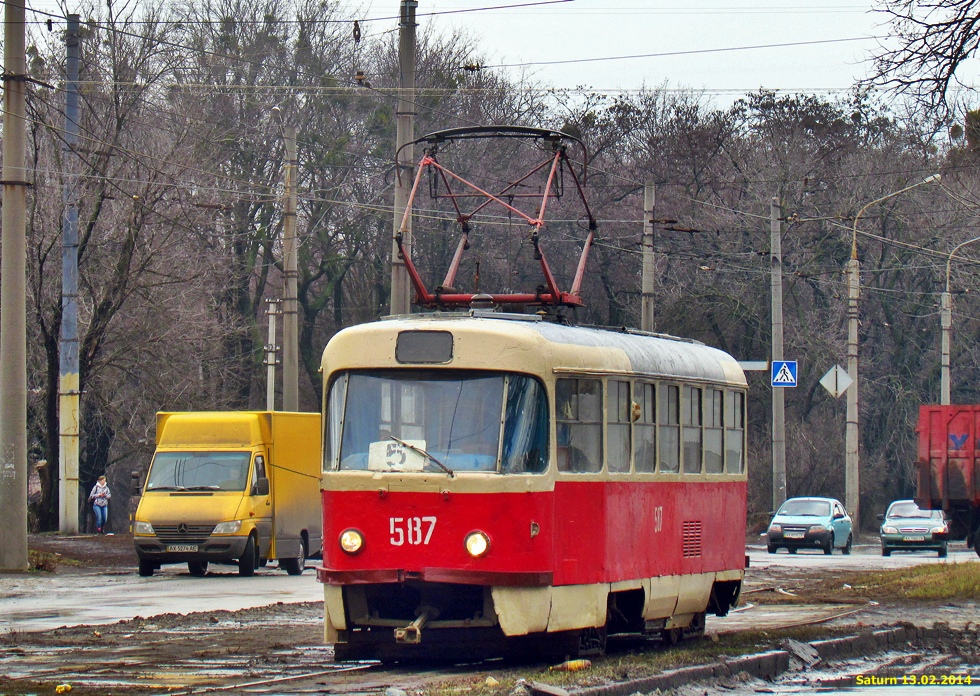Харьков, Tatra T3SU № 587