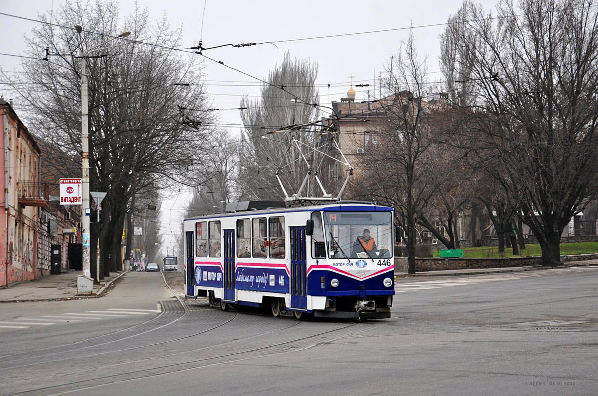Zaporižia, Tatra T6B5SU nr. 446