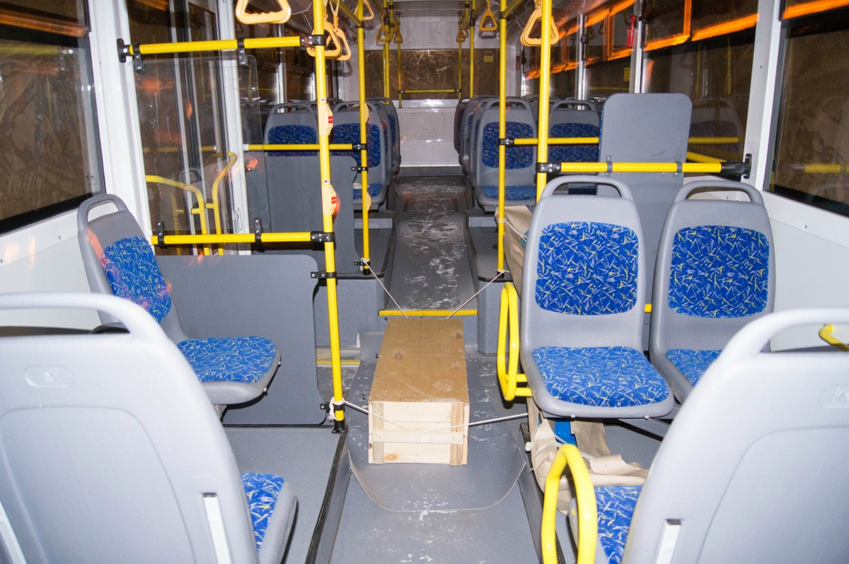 Омск — 29.01.2014 — Разгрузка троллейбусов "Оптима"; Омск — Троллейбусы без номеров