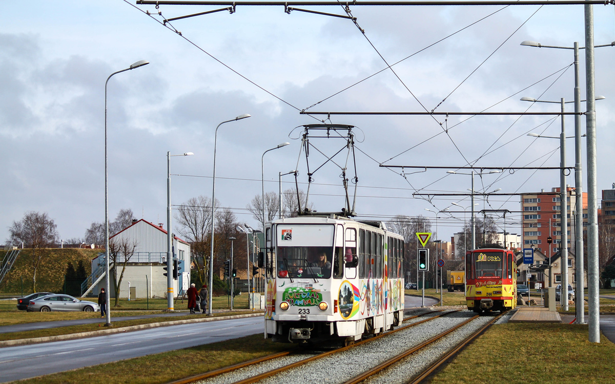 Liepaja, Tatra KT4SU Nr. 233