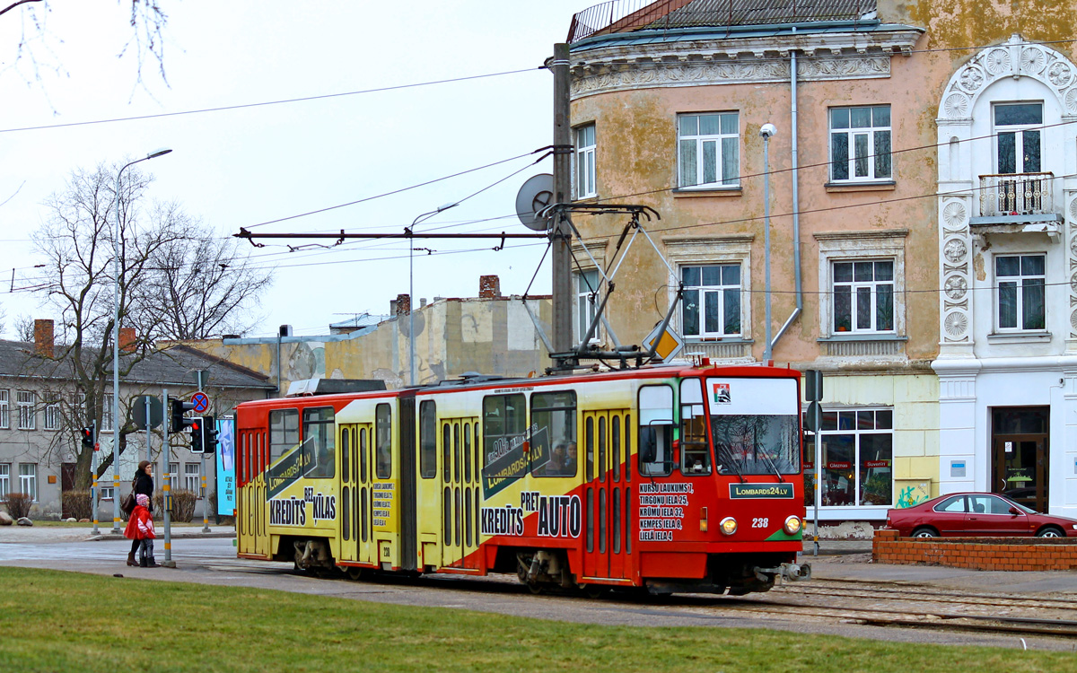 Лиепая, Tatra KT4D № 238