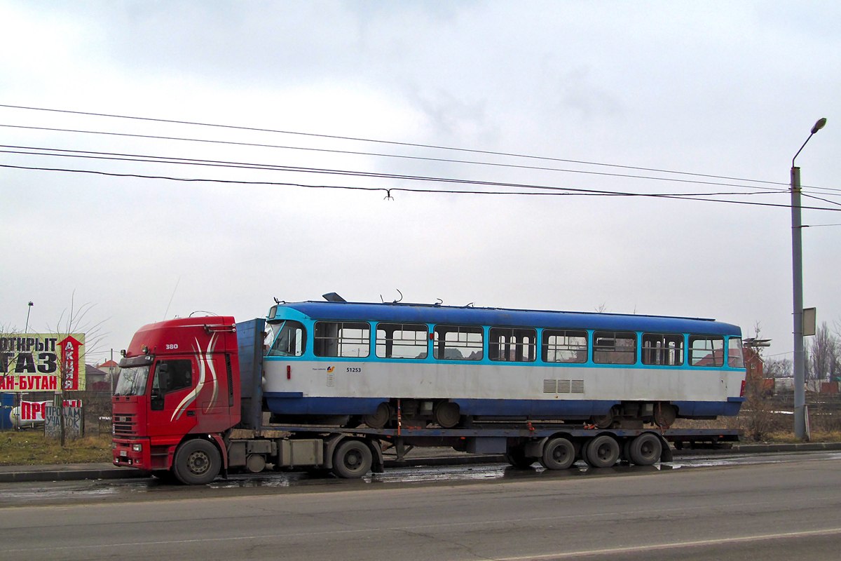 Рига, Tatra T3A № 51253; Рига — Транспортировка ПС