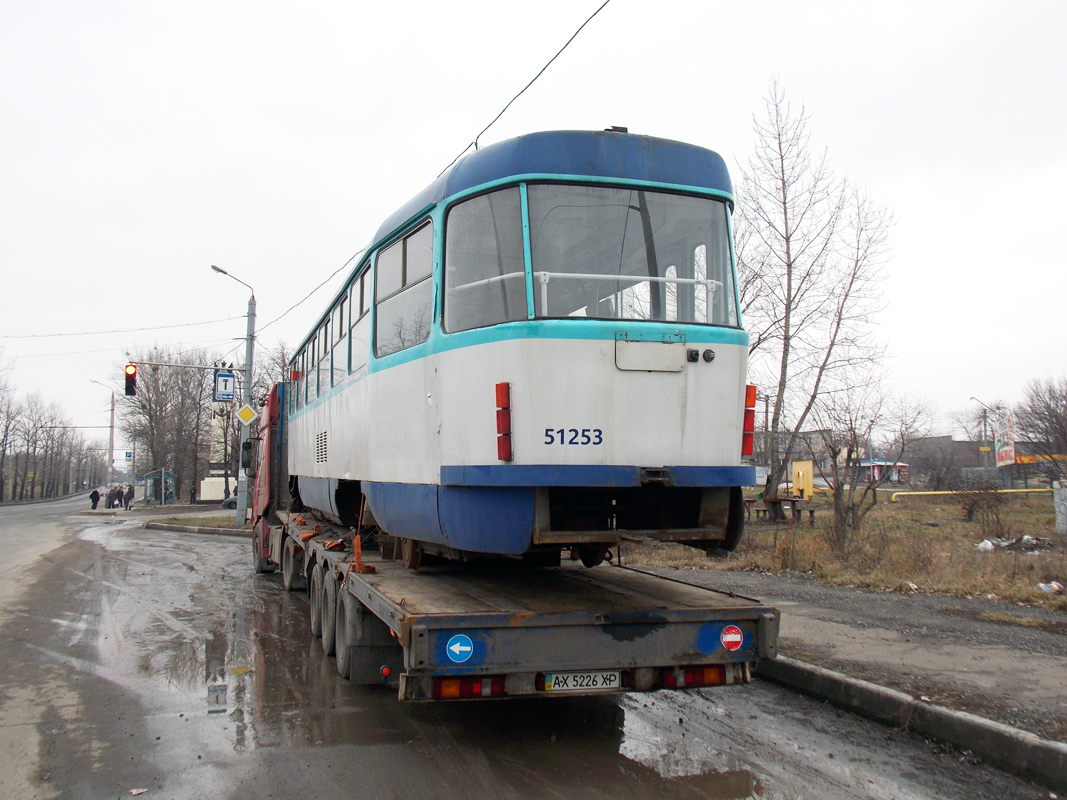 Riga, Tatra T3A — 51253; Riga — Transportation of Rolling Stock