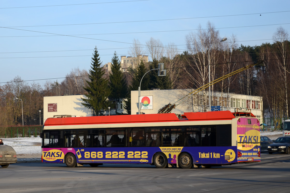 Vilnius, Solaris Trollino II 15 AC # 2685 Vilnius, Solaris Trollino II 15 AC # 2685