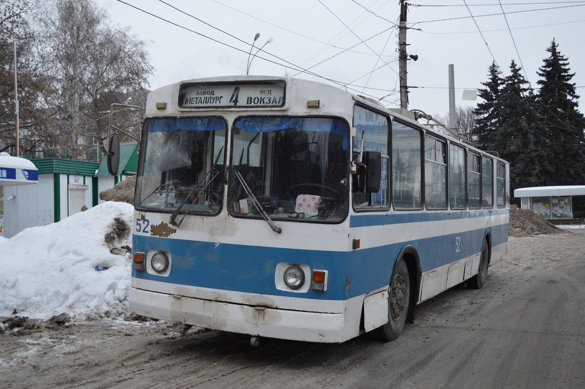 Самара, ЗиУ-682Г [Г00] № 52; Самара — Конечные станции и кольца (троллейбус)
