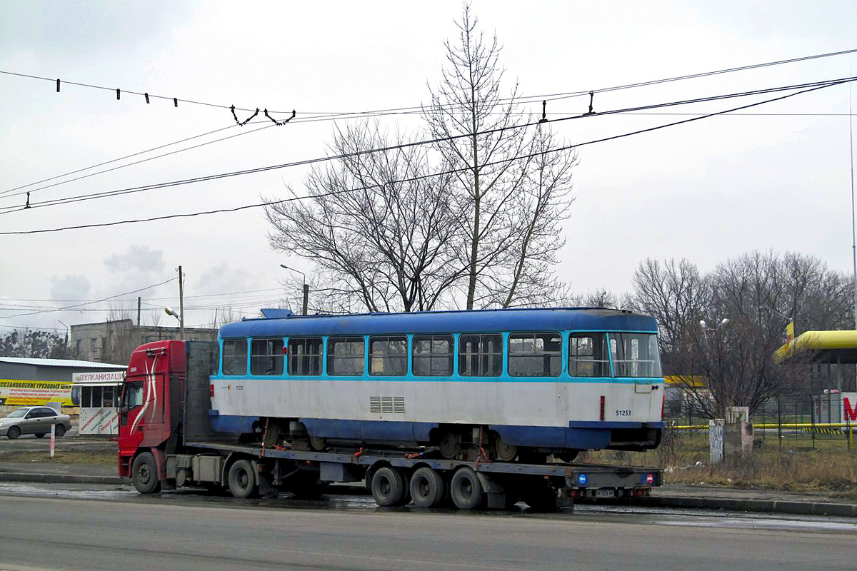 Рига, Tatra T3A № 51253; Рига — Транспортировка ПС