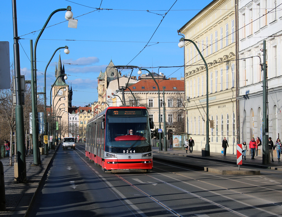 Прага, Škoda 15T3 ForCity Alfa Praha № 9244