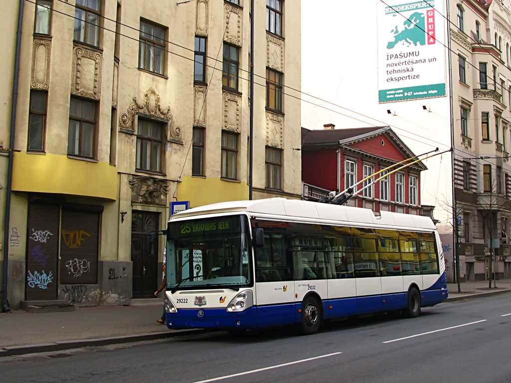 Рига, Škoda 24Tr Irisbus Citelis № 29222 Рига, Škoda 24Tr Irisbus Citelis № 29222