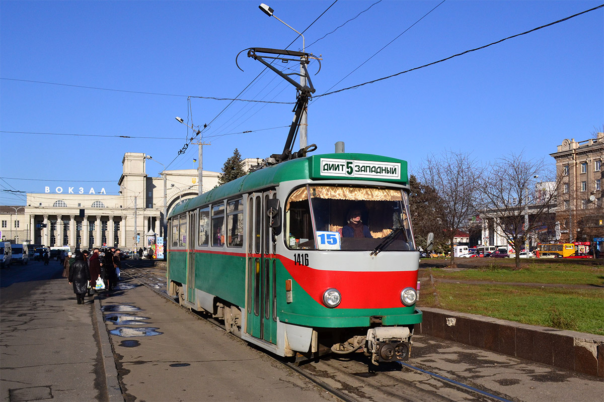 Днепр, Tatra T4DM № 1416