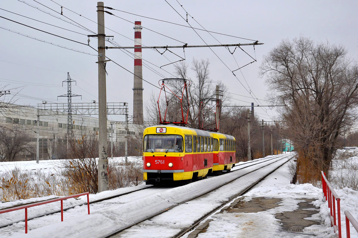 Волгоград, Tatra T3SU № 5761