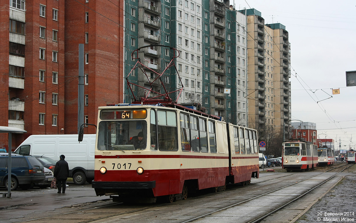 Санкт-Петербург, ЛВС-86К № 7017