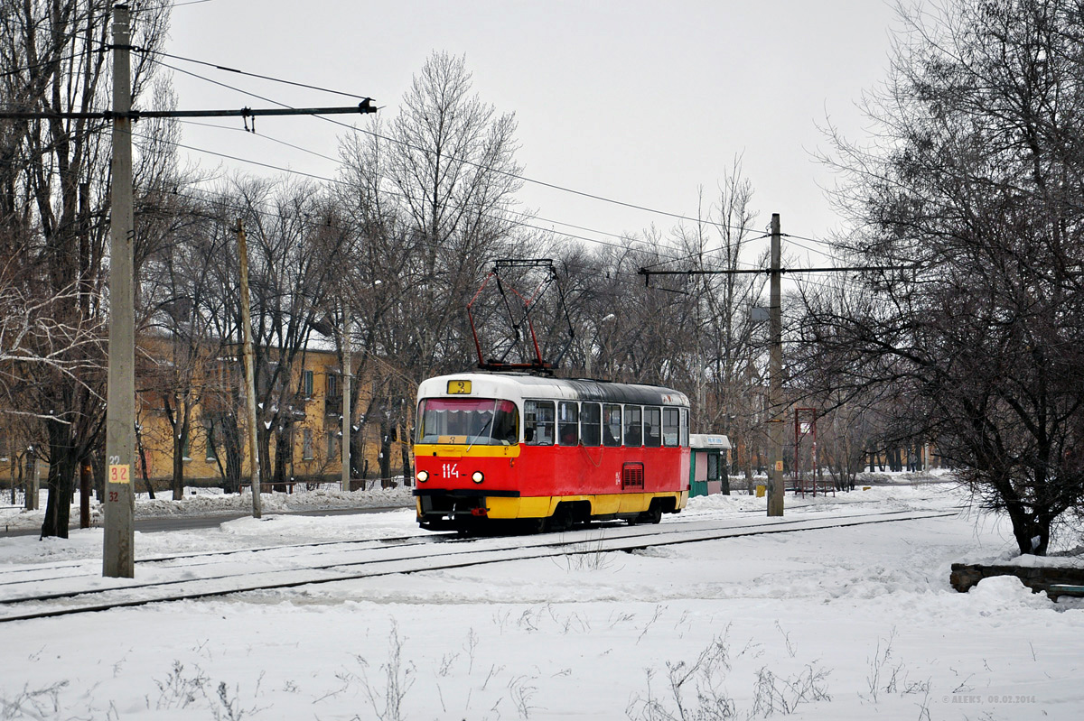 Volžskij, Tatra T3SU nr. 114
