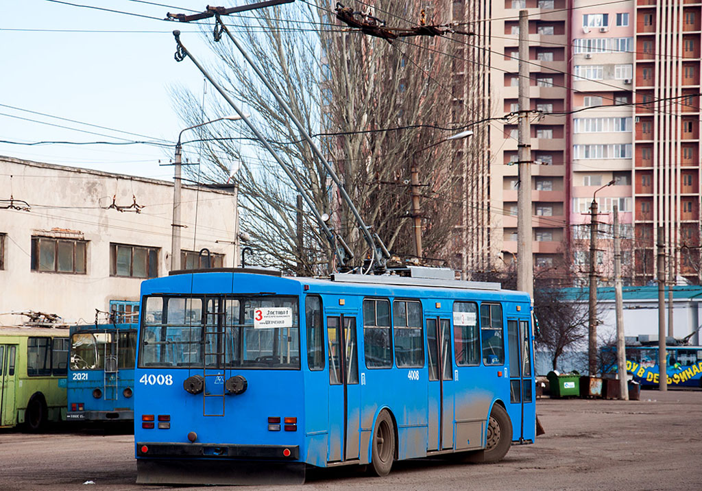 Одесса, Škoda 14TrM № 4008
