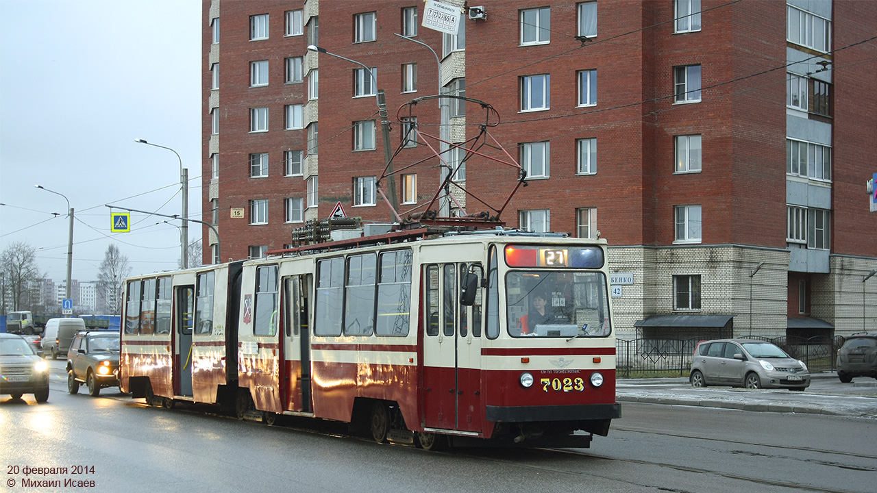 Санкт-Петербург, ЛВС-86К № 7023