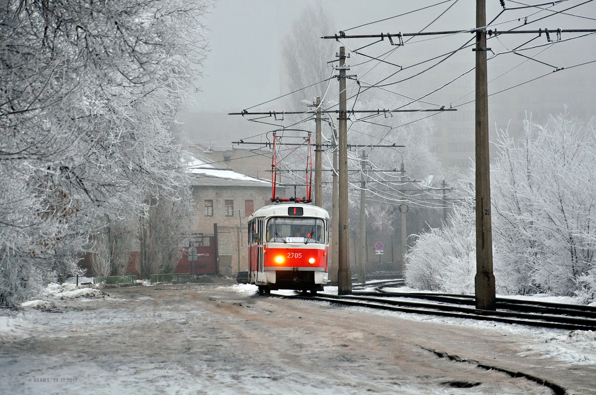 Волгоград, Tatra T3SU № 2705