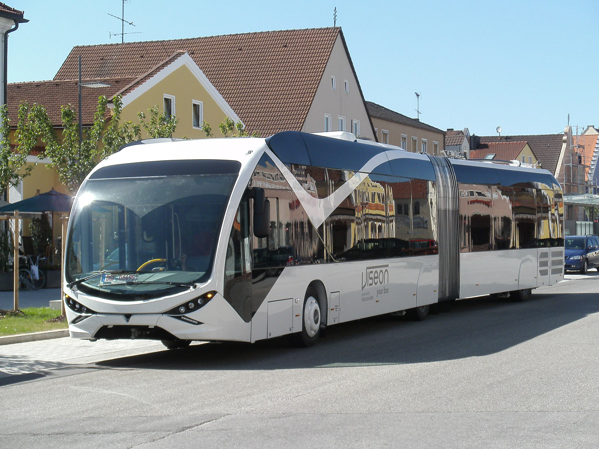 Riyadh — Pilsing, Germany: trolleybuses Viseon LT20 before delivery to Riyadh