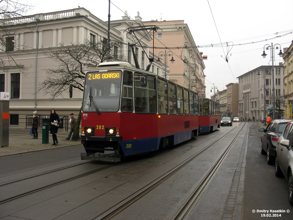 Быдгощ, Konstal 805Na № 282; Быдгощ, Konstal 805NaD № 283