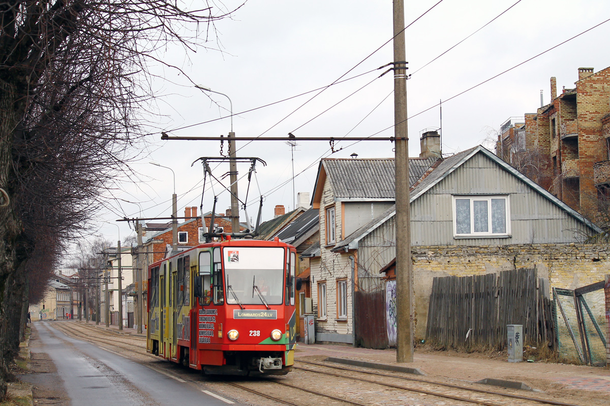 Лиепая, Tatra KT4D № 238