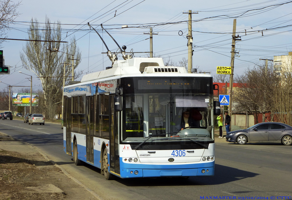 Крымский троллейбус, Богдан Т70110 № 4306