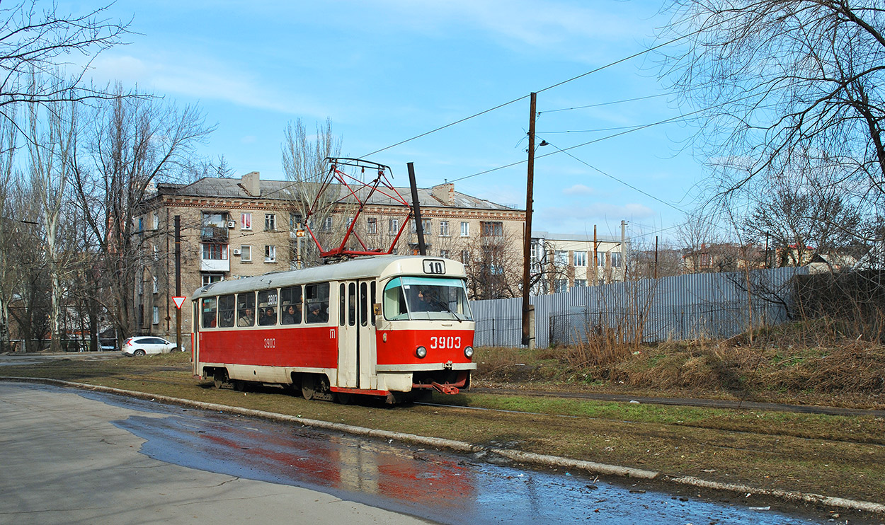 Донецк, Tatra T3SU (двухдверная) № 3903