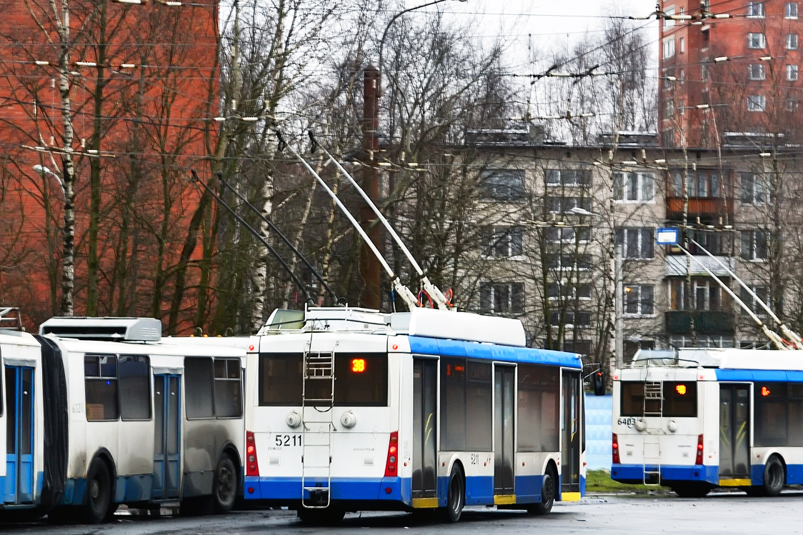 Санкт-Петербург, Тролза-5265.00 «Мегаполис» № 5211