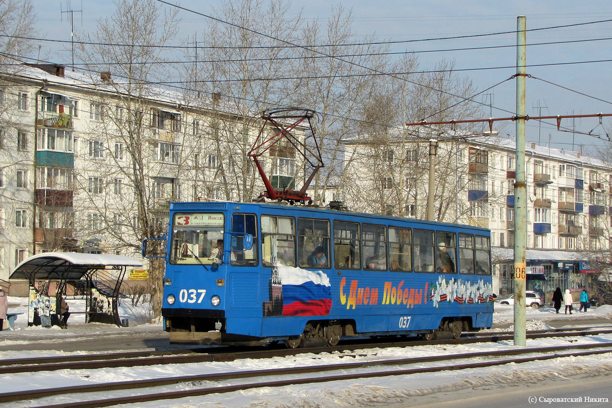 Усолье-Сибирское, 71-605 (КТМ-5М3) № 037