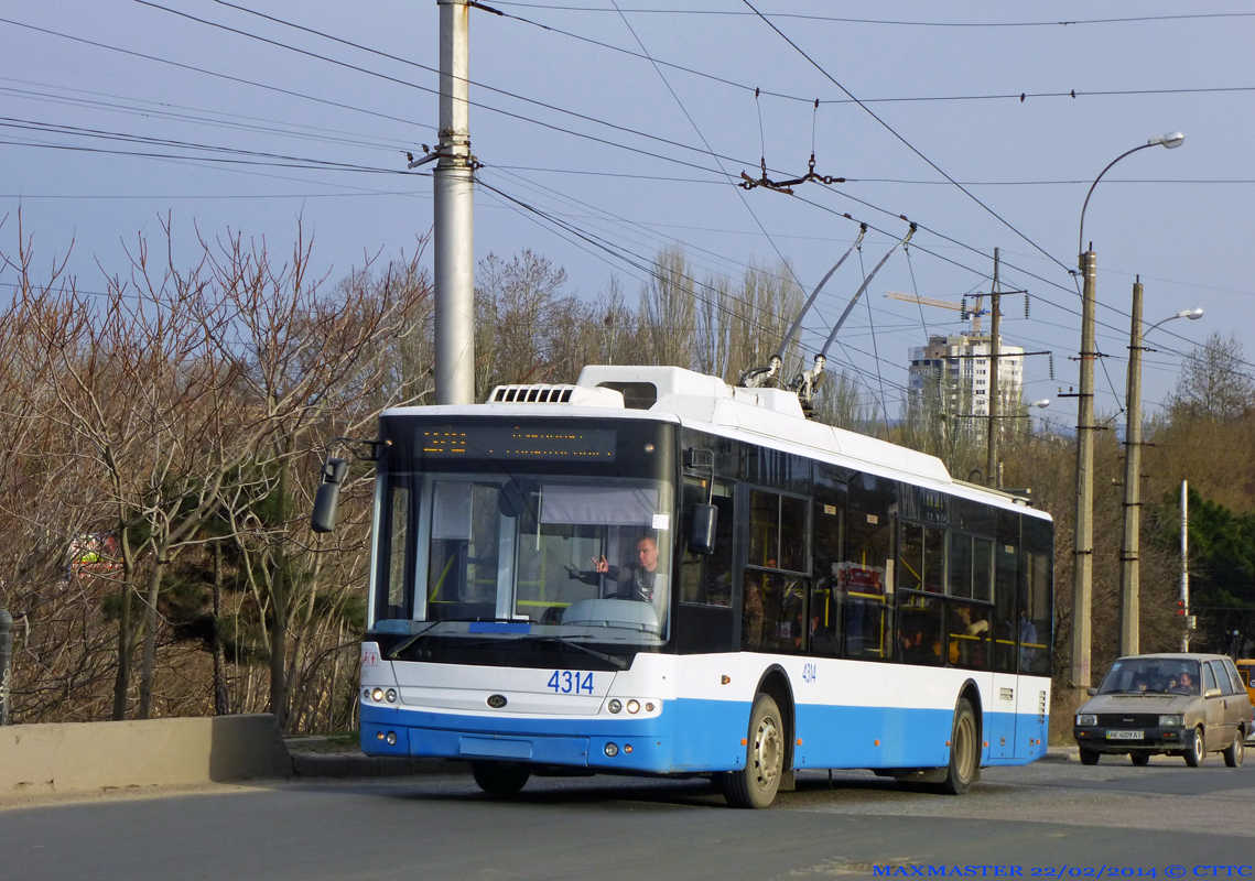 Крымский троллейбус, Богдан Т70110 № 4314