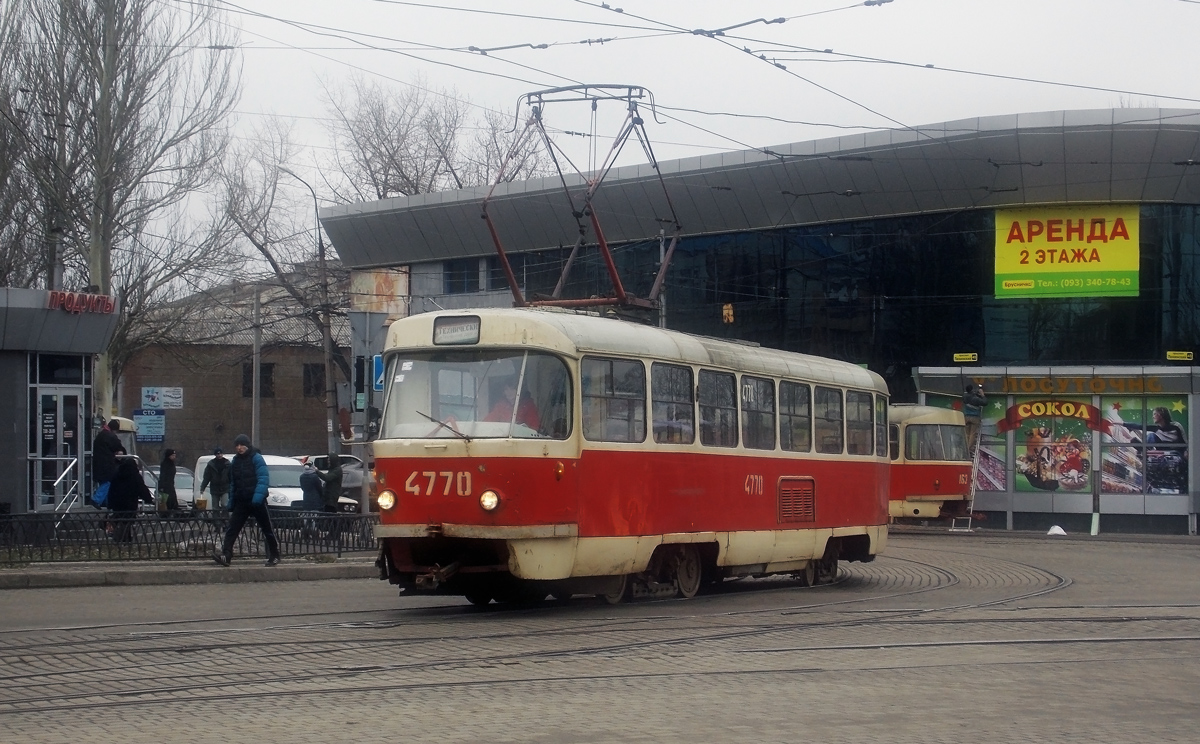Донецк, Tatra T3SU (двухдверная) № 4770