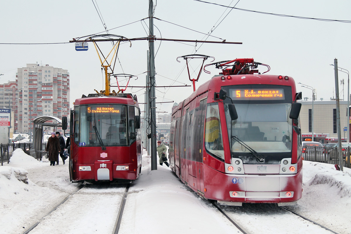 Kazan, BKM 62103 № 1325; Kazan, BKM 84300M № 1309; Kazan — Road Accidents
