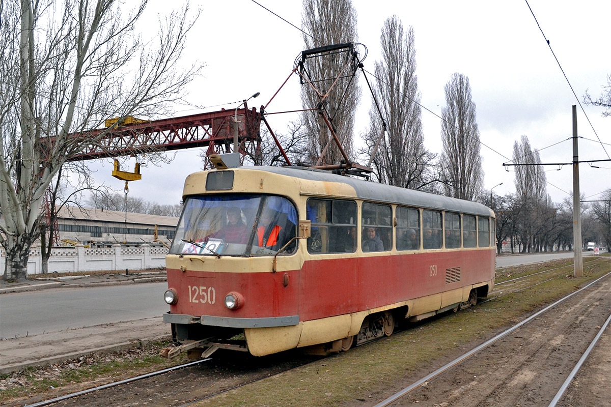 Днепр, Tatra T3SU № 1250