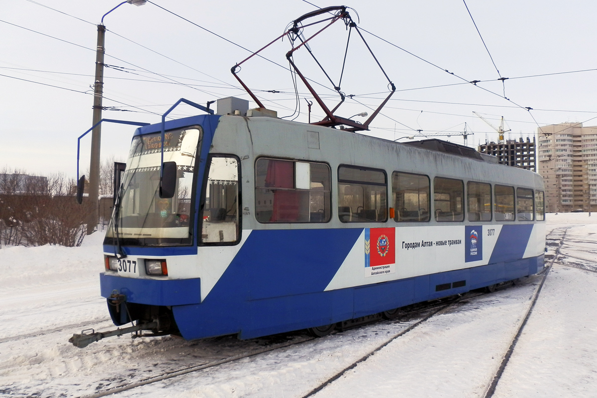 Барнаул, Tatra B3DM КВР Барнаул № 3077