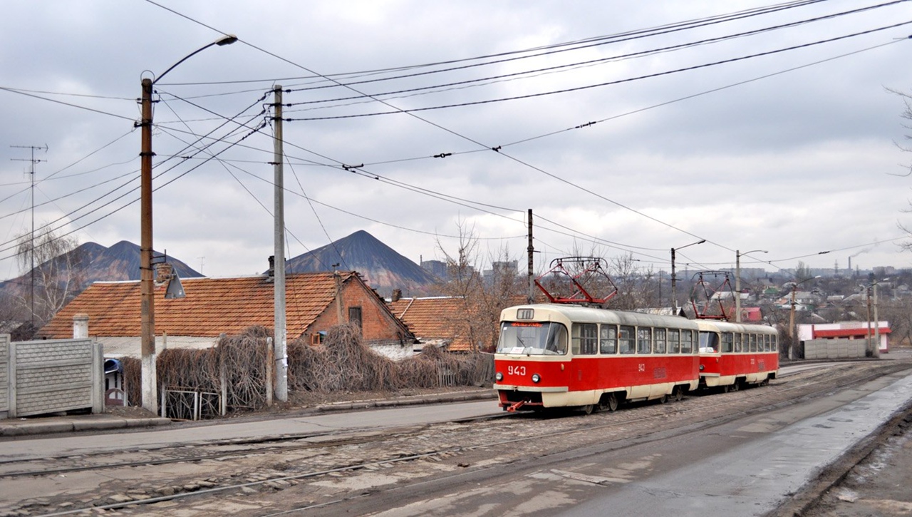 Донецк, Tatra T3SU № 943