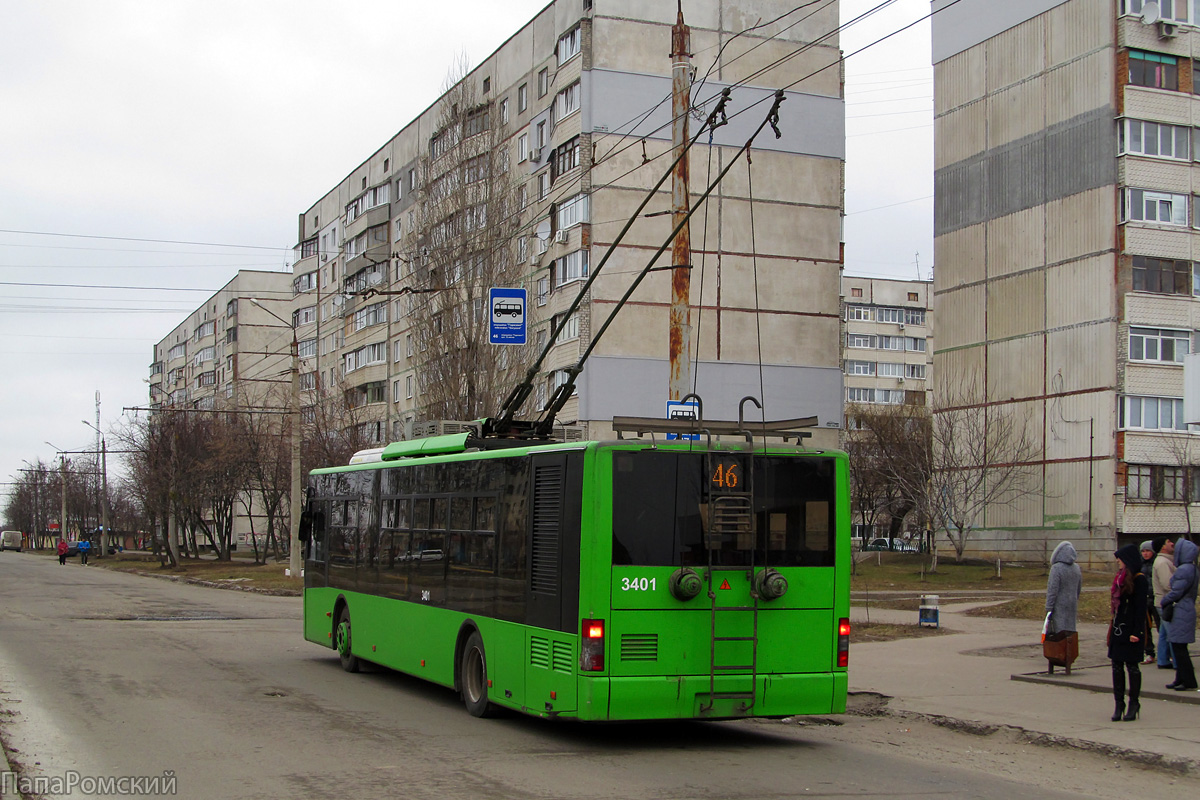 Charkov, LAZ E183A1 č. 3401