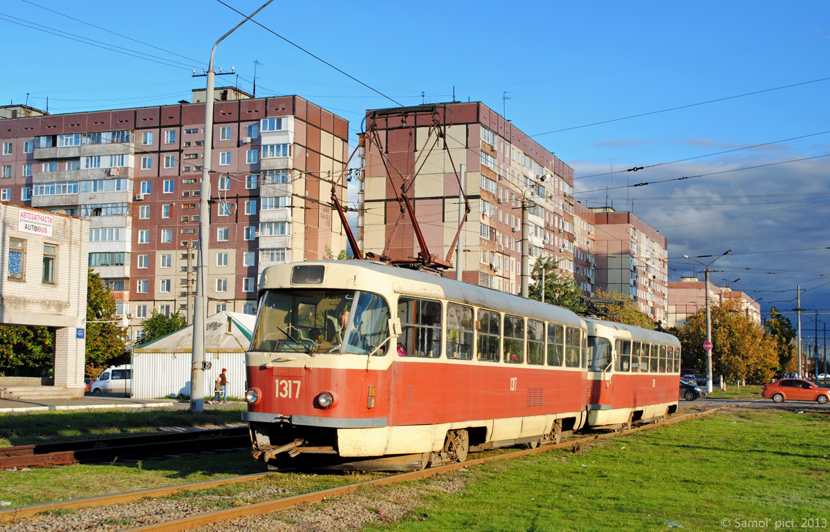 Днепр, Tatra T3SU № 1317 Днепр, Tatra T3SU № 1317