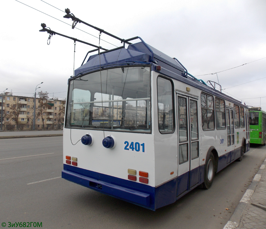 Харьков, Škoda 14Tr18/6M № 2401