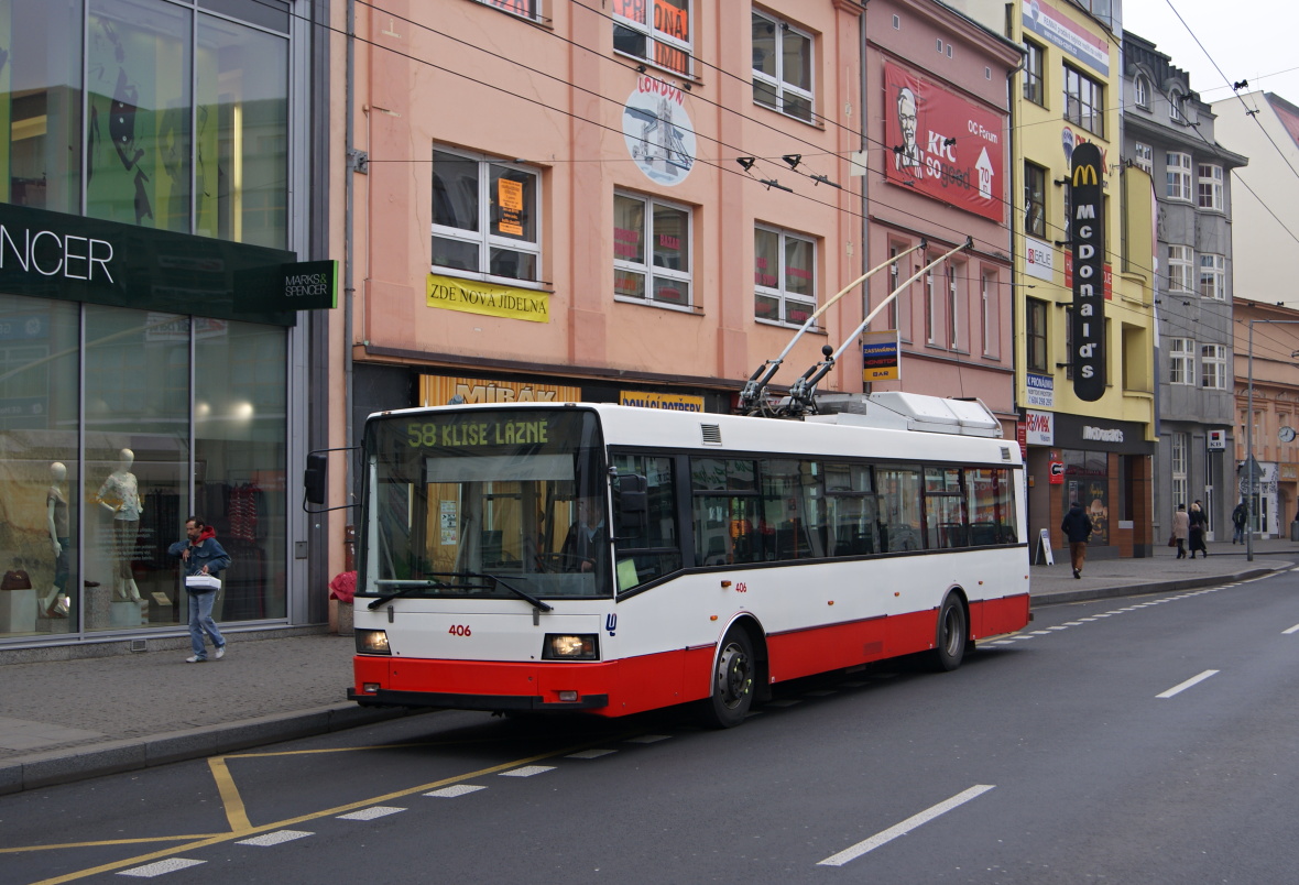 Усти-над-Лабем, Škoda 21TrAC № 406