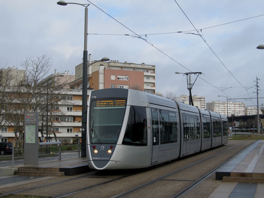 Реймс, Alstom Citadis 302 № 118
