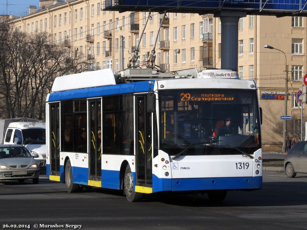 Санкт-Петербург, Тролза-5265.00 «Мегаполис» № 1319