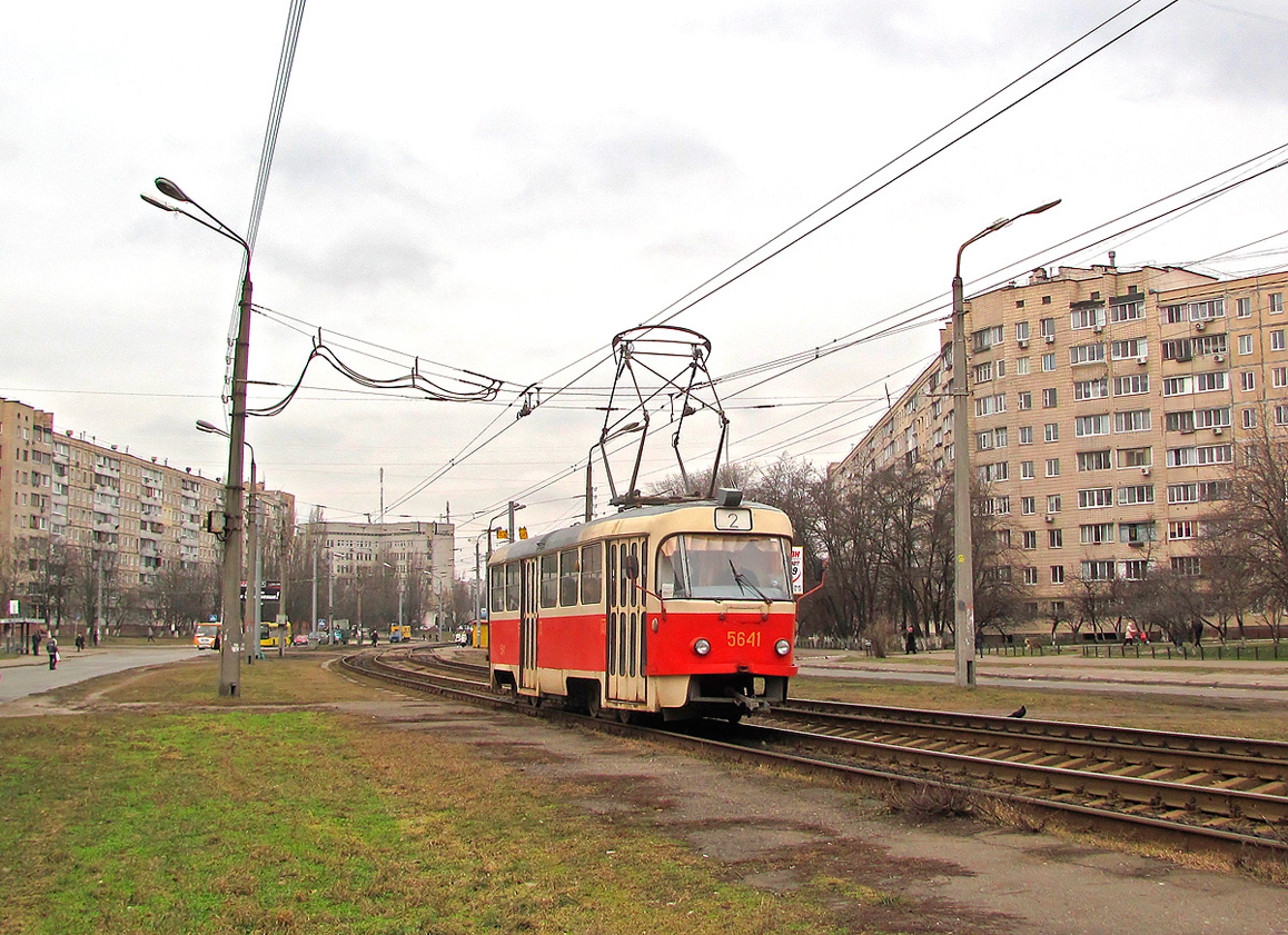 Киев, Tatra T3SU № 5641 Киев, Tatra T3SU № 5641
