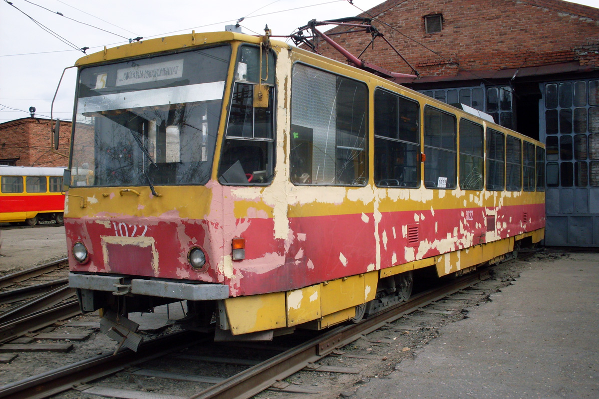 Барнаул, Tatra T6B5SU № 1022