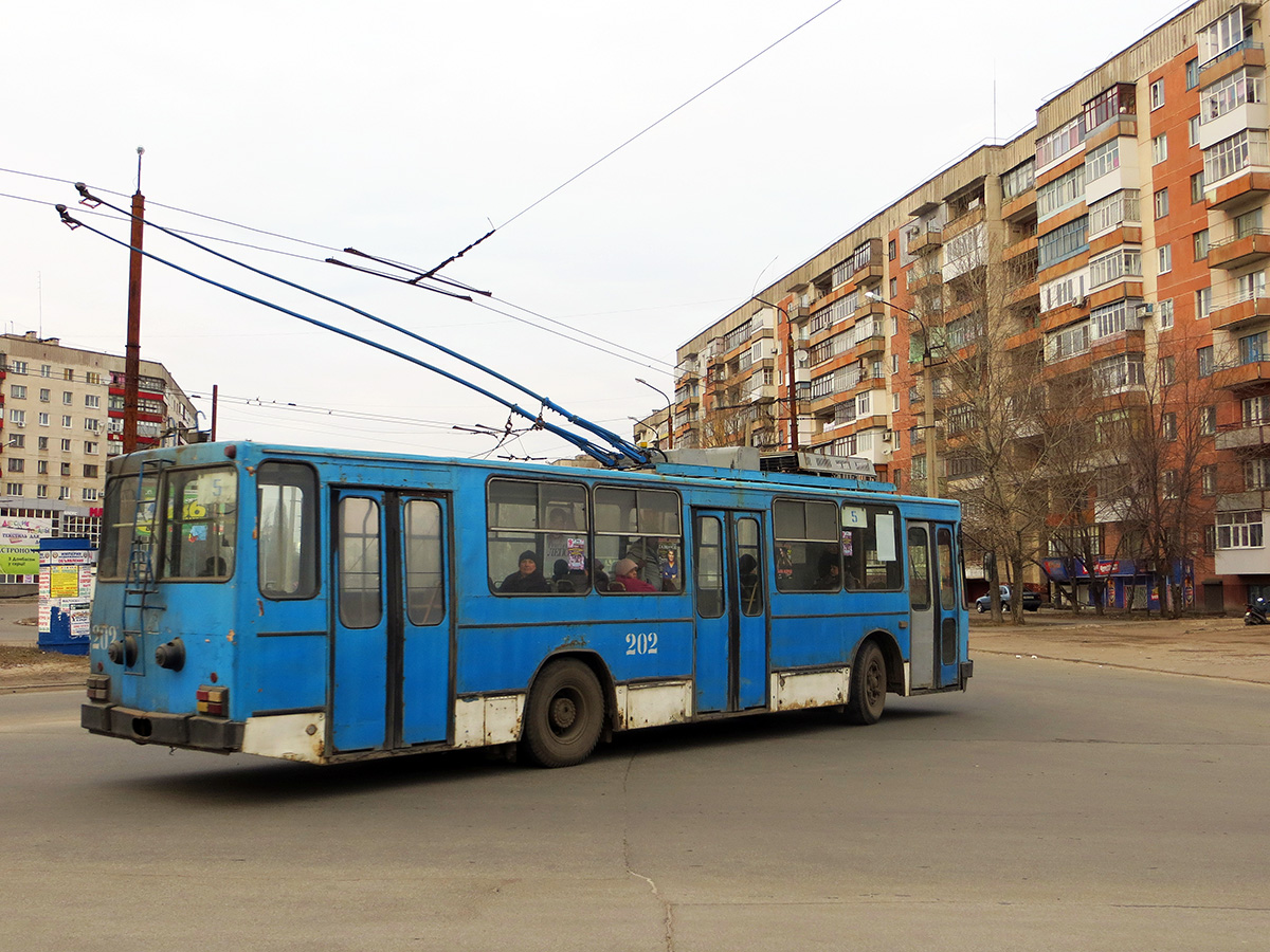 Сєвєродонецьк, ЮМЗ Т1Р (Т2П) № 202