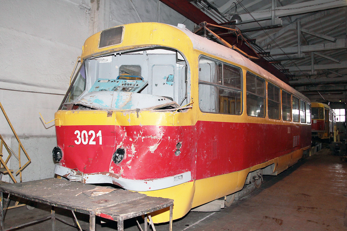 Барнаул, Tatra T3SU № 3021