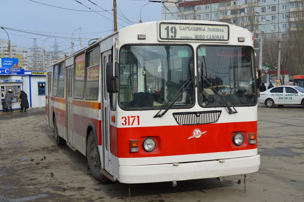 Самара, ЗиУ-682Г [Г00] № 3171; Самара — Конечные станции и кольца (троллейбус)