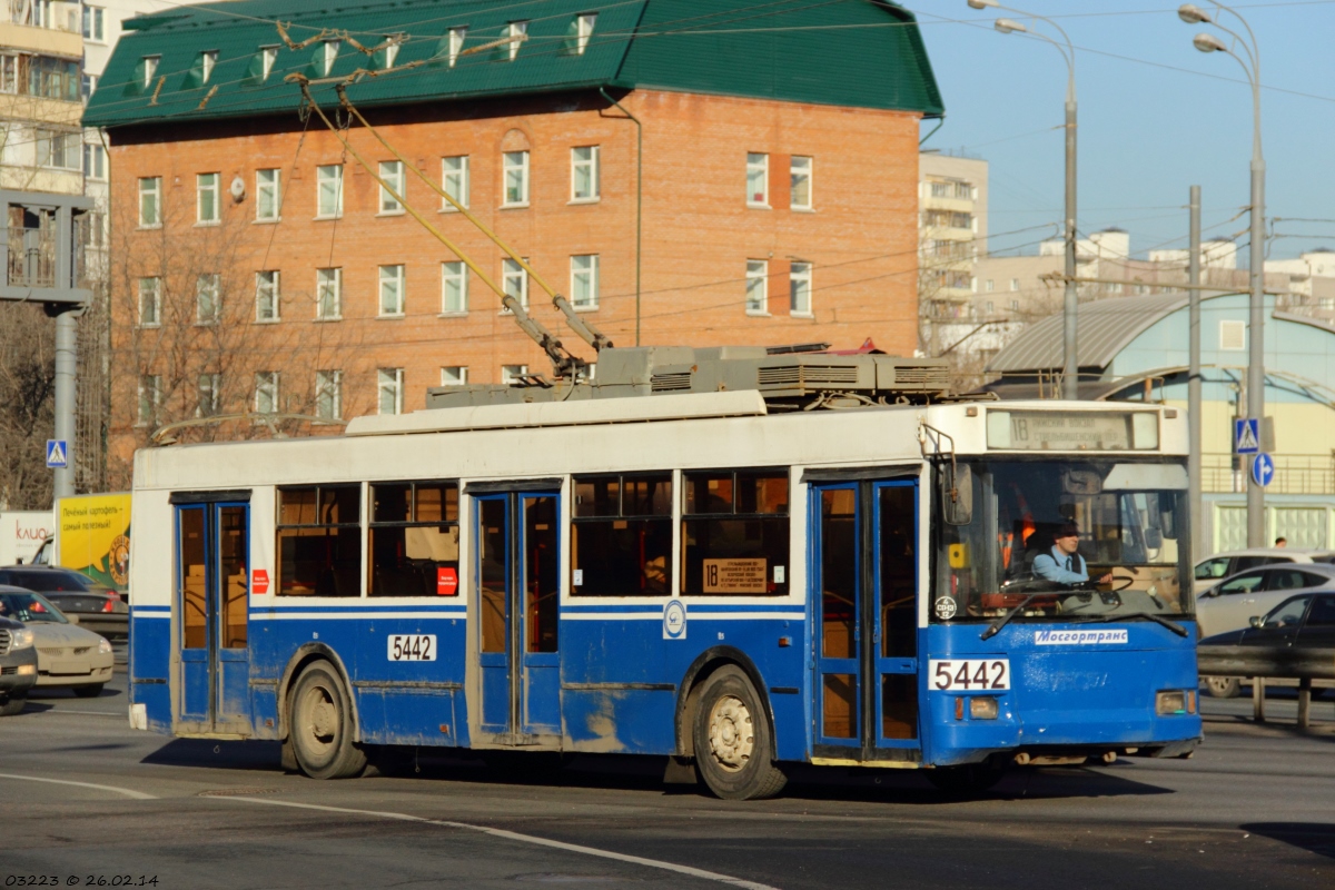 Москва, Тролза-5275.05 «Оптима» № 5442