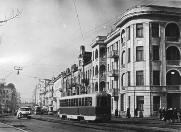 Владивосток — Исторические фотографии — трамвай (1946-1970)