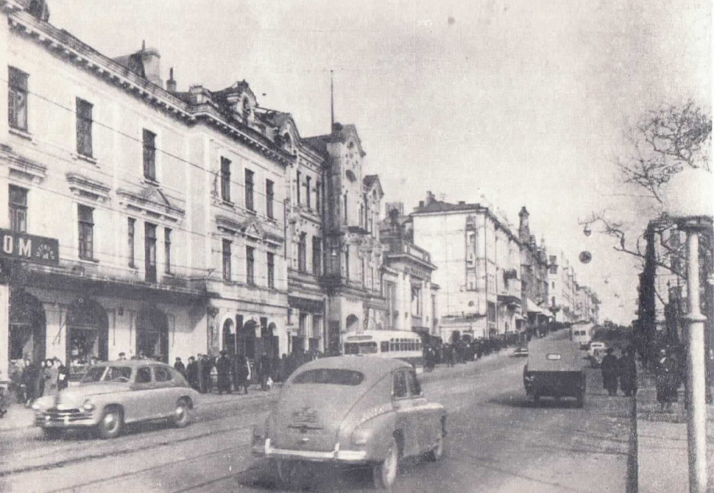 Владивосток — Исторические фотографии — трамвай (1946-1970)