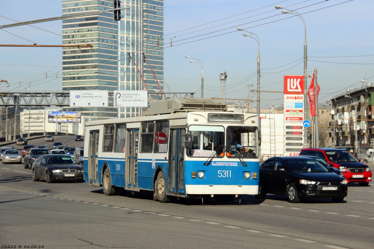 Москва, ЗиУ-682ГМ1 (с широкой передней дверью) № 5311